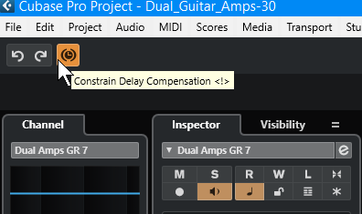 Cubase Constrain Delay Compensation