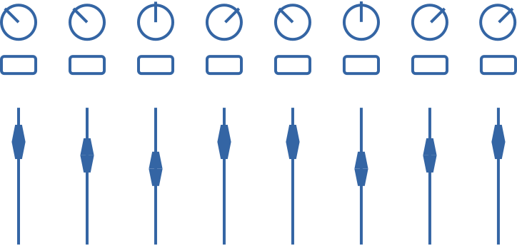 graphic of midi controller