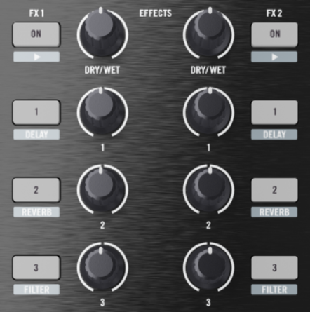 NI X1 regular knobs